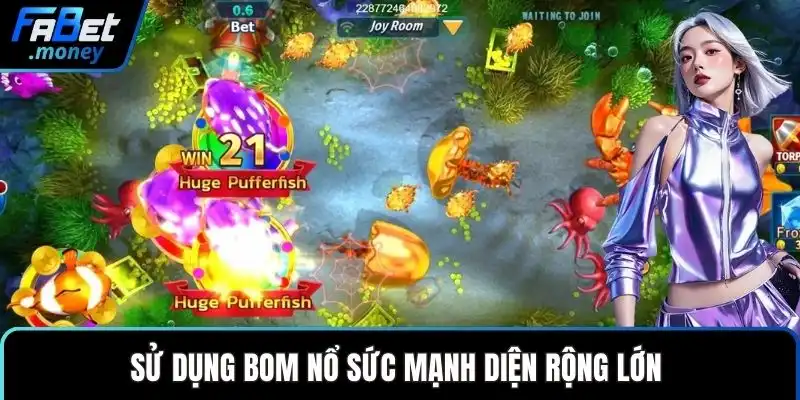 Sử dụng bom nổ sức mạnh diện rộng lớn